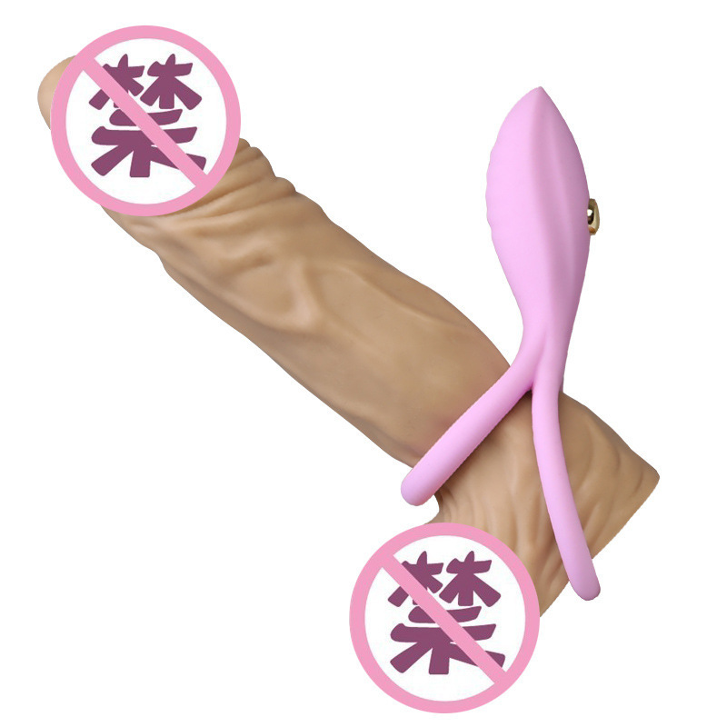 雷霆 成人用品情趣硅胶双环锁阳男女共振套环-美咻咻商城