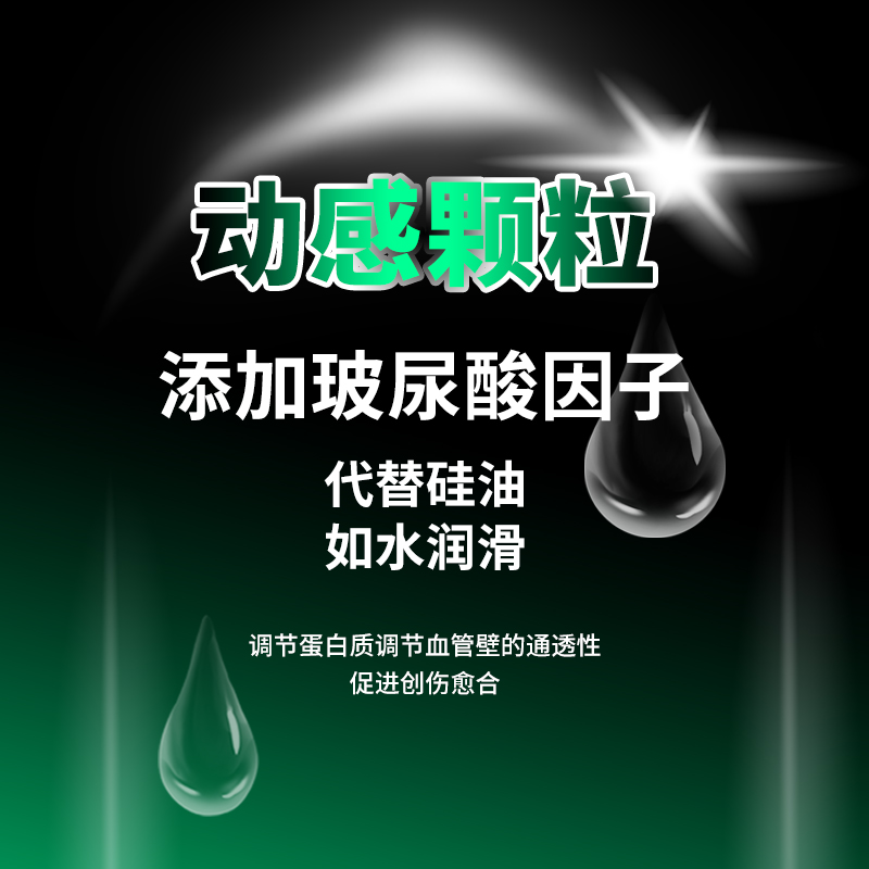 买一送一！德田有点动心浮点玻尿酸纹理刺激情趣计生用品安全套10只装-美咻咻商城