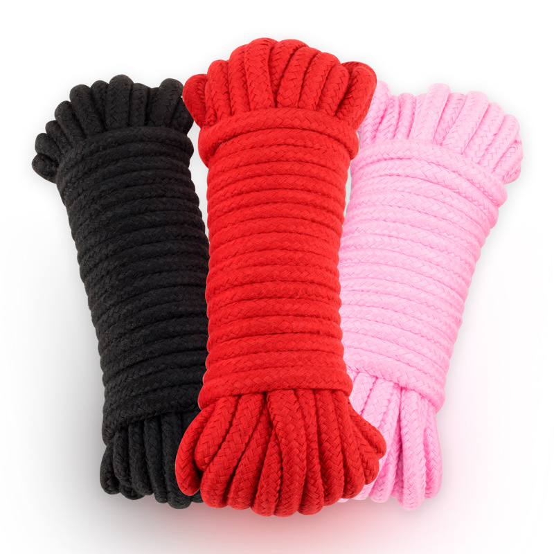 【买一送一】10米情趣绵绳 另类捆绑激情 弹性柔软-美咻咻商城