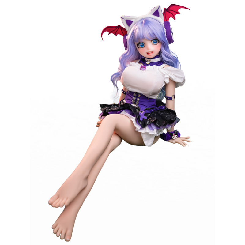 动漫实体小娃娃小恶魔莉莉丝80cm 软心乳房 活动骨架-美咻咻商城
