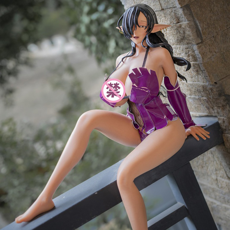 二次元黑暗精灵女王奥尔加手办硅胶实体娃娃70cm 可作摆件可插-美咻咻商城