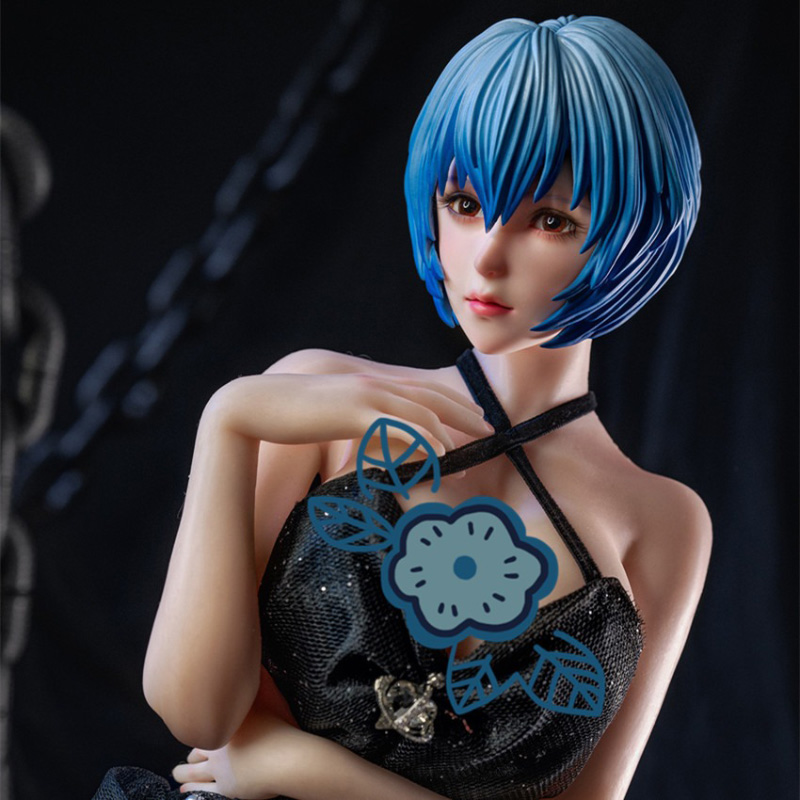 新世纪福音战士绫波丽手办硅胶实体娃娃62cm 可作摆件可插入-美咻咻商城