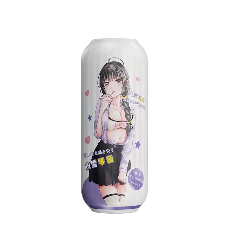 魅爱空间水濑琉璃双头手动飞机杯 弹性十足 榨汁神器-美咻咻商城