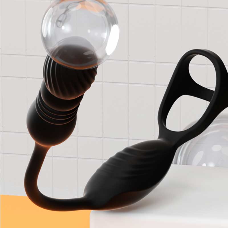 岚锋伸缩前列腺按摩器 圆润易入 多频可调-美咻咻商城