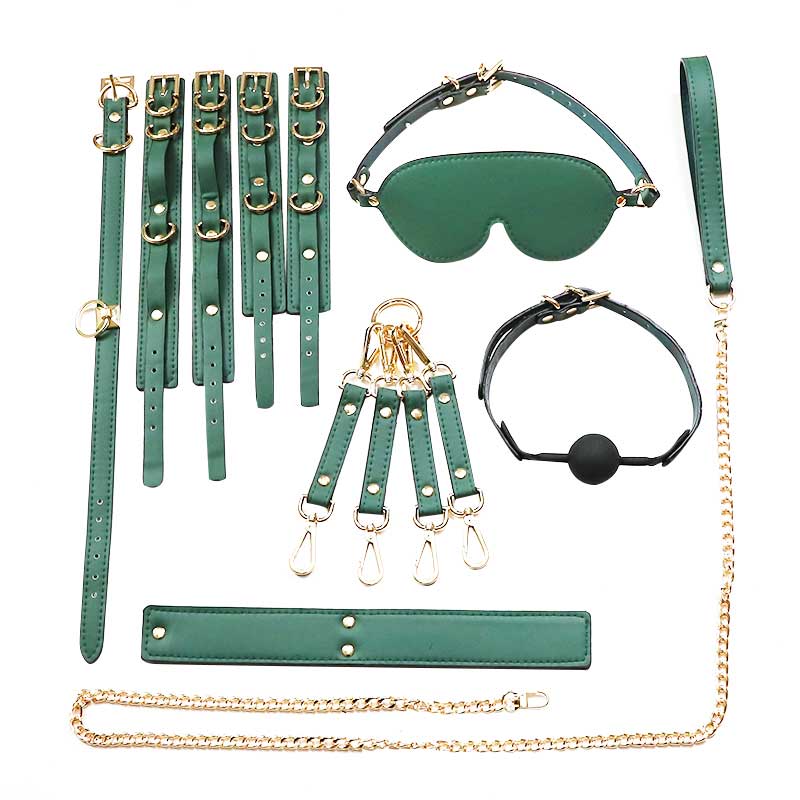 硅胶捆绑束缚八件套 更柔软舒适 结实美观-美咻咻商城