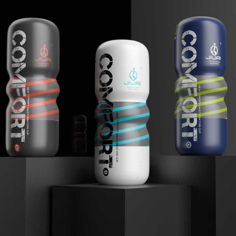 撸撸窝手动飞机杯 细腻柔软 空气夹吸-美咻咻商城