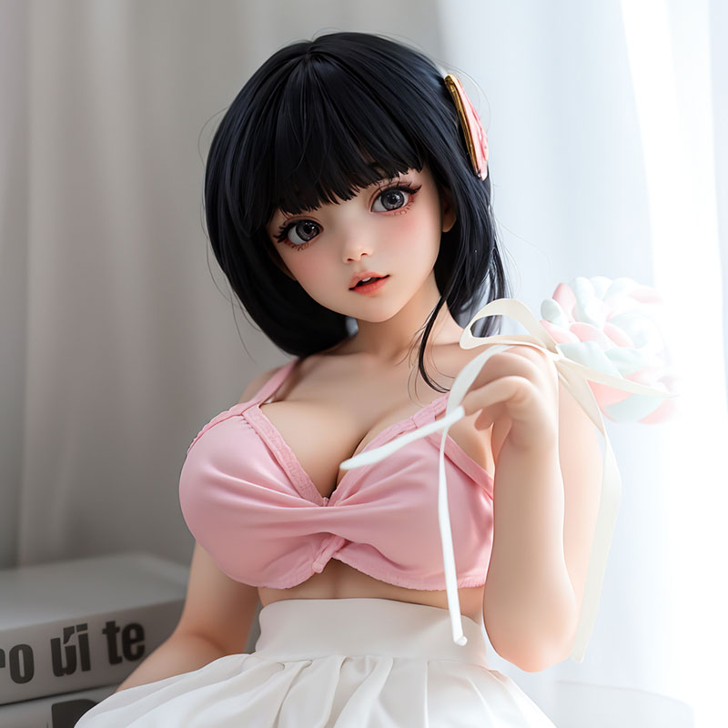 动漫实体小娃娃琉璃80cm 软心乳房 活动骨架-美咻咻商城