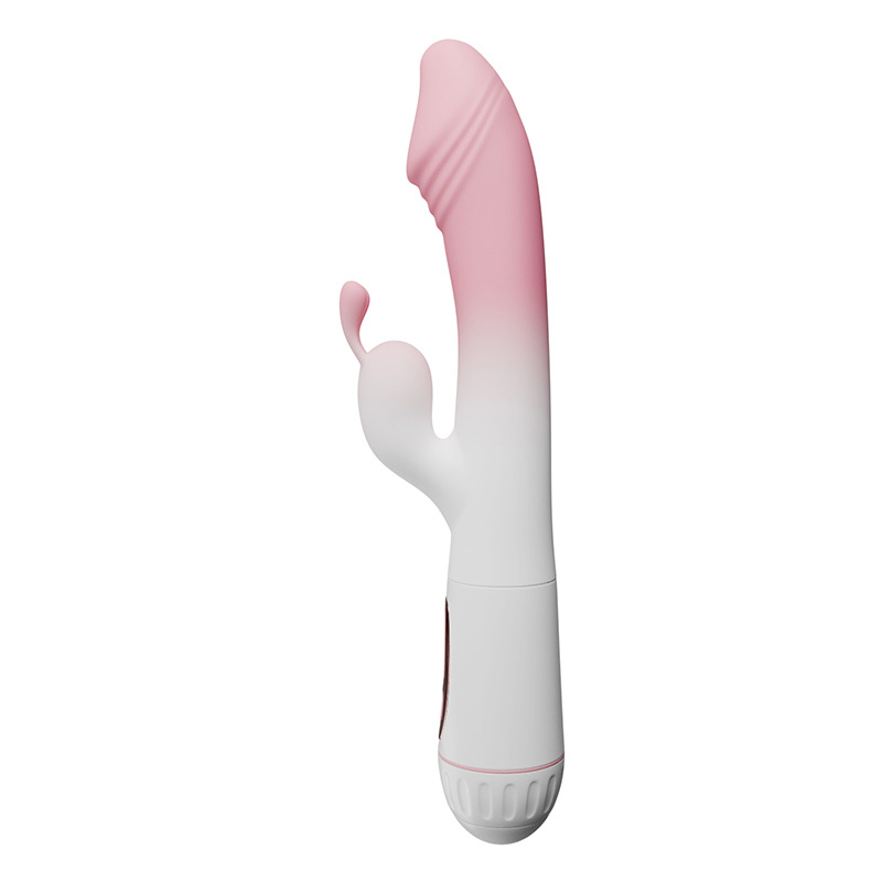 小仙女渐变粉震动棒 智能加温 内外双震-美咻咻商城