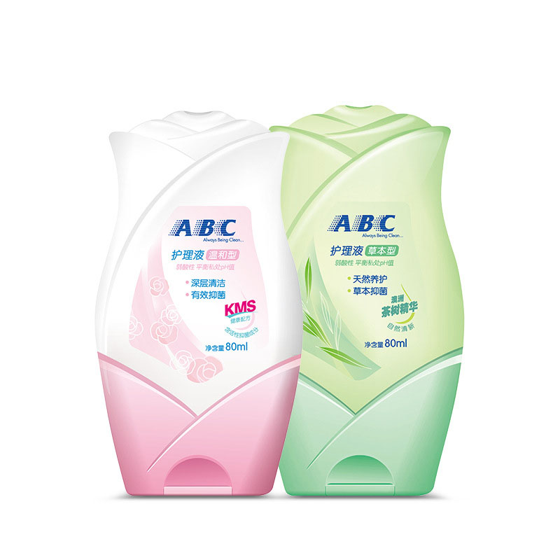 ABC私处卫生护理液女性私密清洗液80ml-美咻咻商城