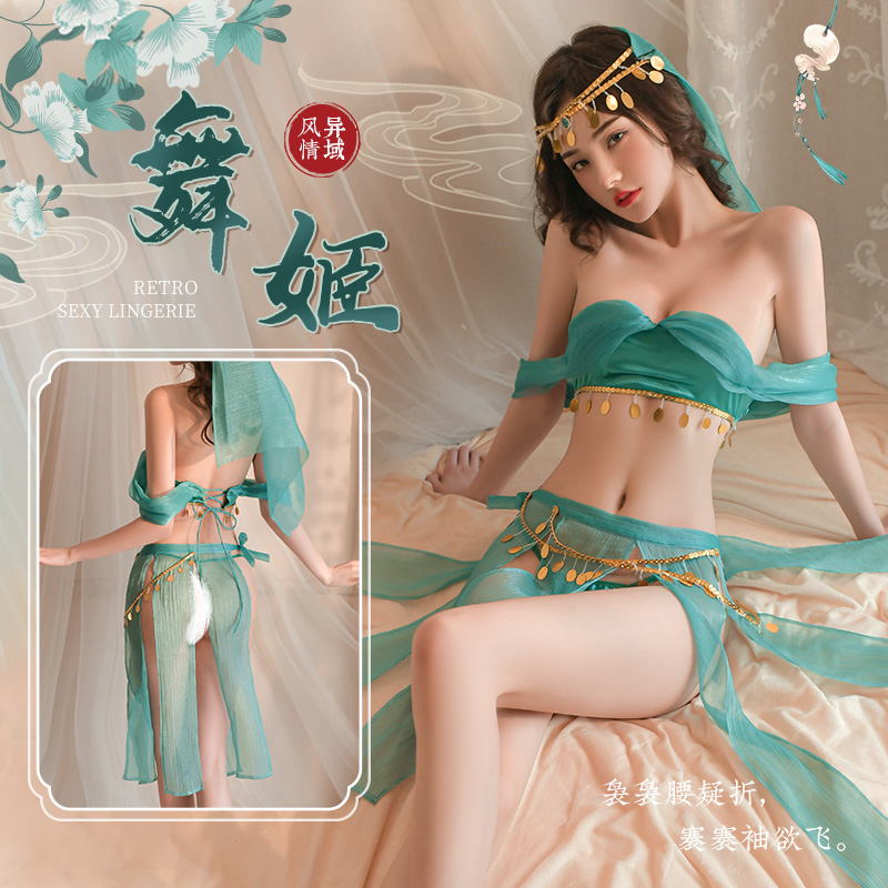 霏慕COS西域风情舞姬套装情趣内衣古风汉服制服诱惑-美咻咻商城