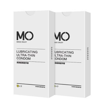名流MO玻尿酸润滑超薄安全套9只装 超透薄 水润滑-美咻咻商城